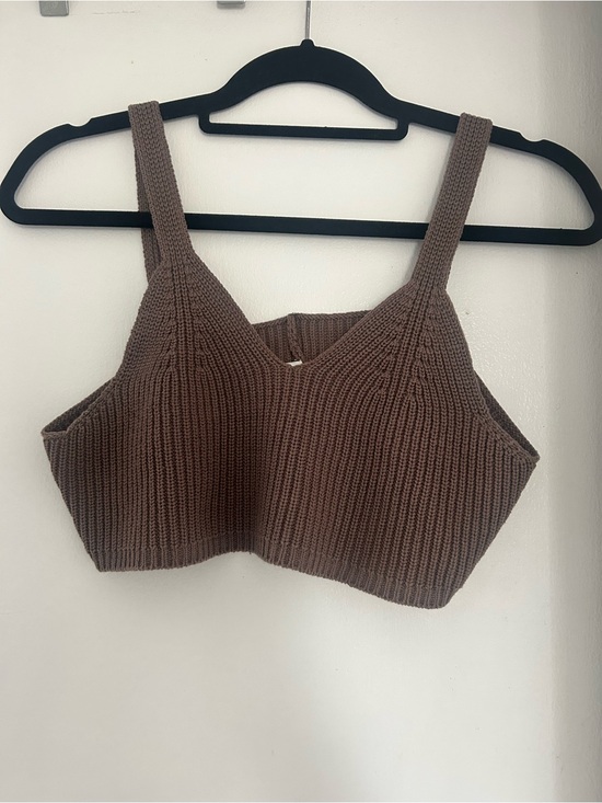 The Frankie Shop Tops - Frankie Shop Knit Crop Tank Top Size L